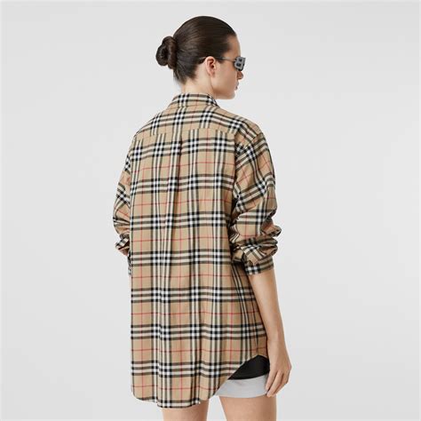 Burberry Vintage Check Cotton Shirt 